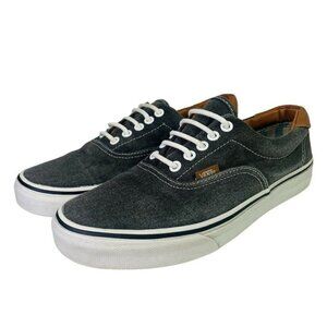 Vans Off The Wall Unisex Adult TC6D Gray Canvas Sneaker Shoes Size US M 7.5 W 9